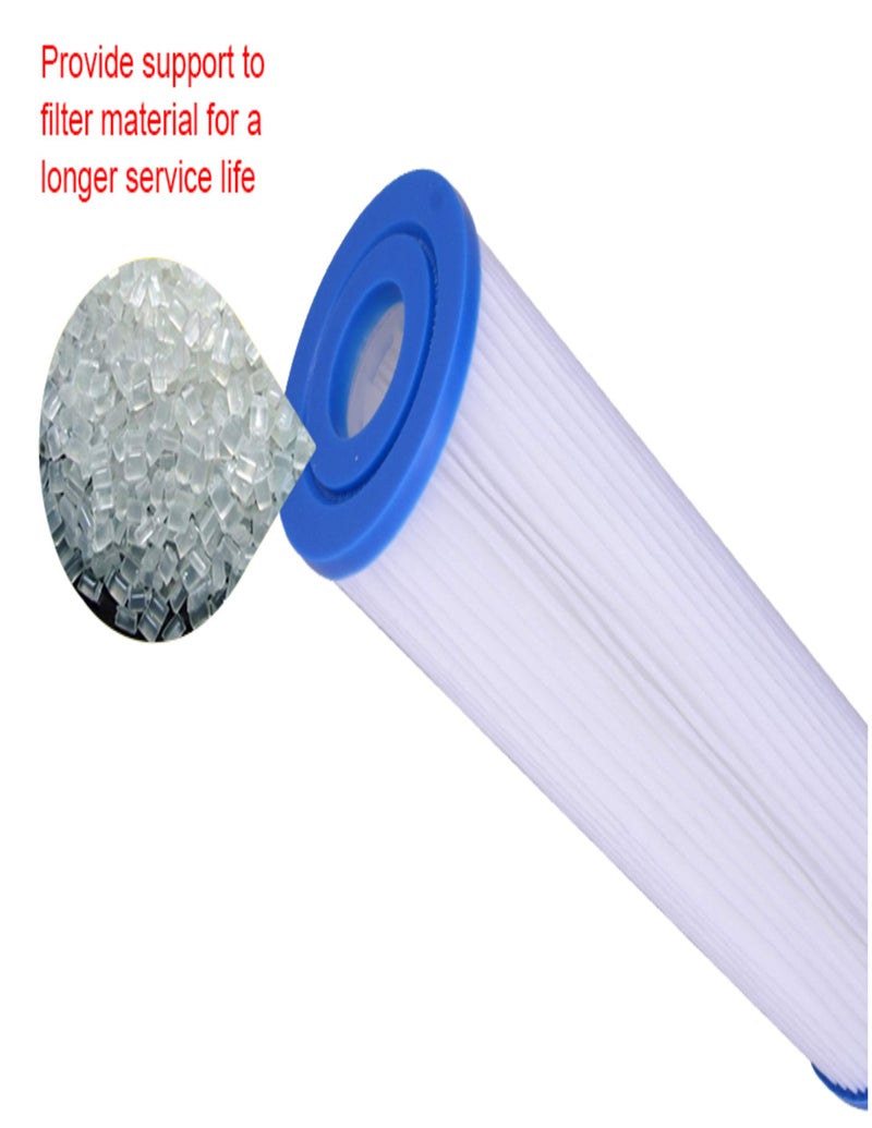 CFS â€“ 4 Pack Pleated Household Water Filter Cartridges Compatible with HDX HDX2PF4 Models â€“ Removes Bad Taste & odor â€“ Whole House Replacement Filter Cartridge â€“ 30 Micron â€“ 10" x 2.5" - Image 5
